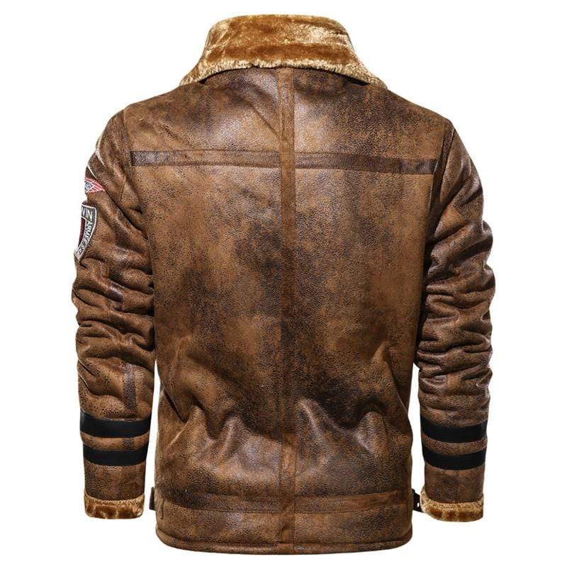 CARANFIER Siberia Rider Leather Jacket